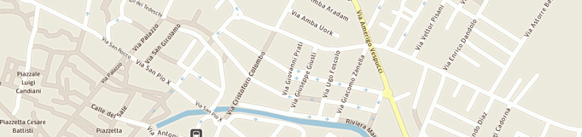 Mappa della impresa ieic di stevanato e c sas a VENEZIA