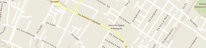 Mappa della impresa pistorello marina a VENEZIA