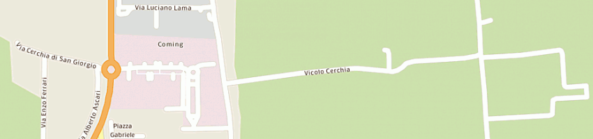 Mappa della impresa ghini carlo a CESENA