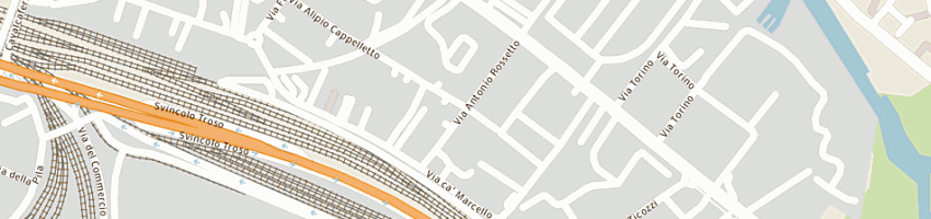 Mappa della impresa zambon danilo srl a VENEZIA