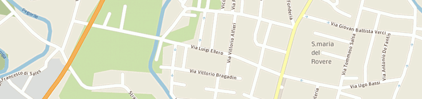 Mappa della impresa ceis soc coop rl a TREVISO