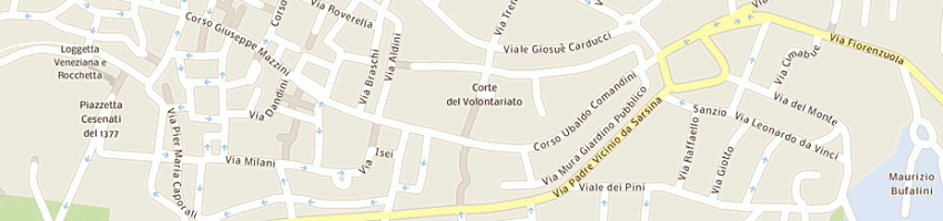 Mappa della impresa avis sezione comunale cesena a CESENA