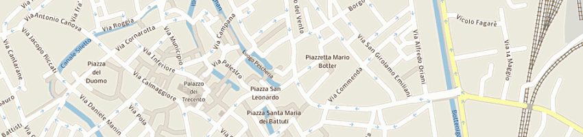 Mappa della impresa banca euromobiliare spa a TREVISO