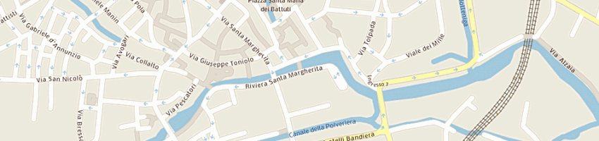 Mappa della impresa metis sas intermediazioni immobiliari e commerc a TREVISO
