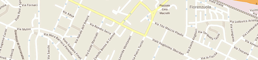Mappa della impresa biemme elettroricambi (srl) a CESENA