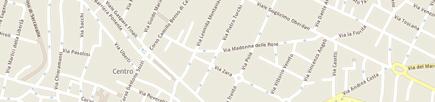 Mappa della impresa direzione didattica a CESENA