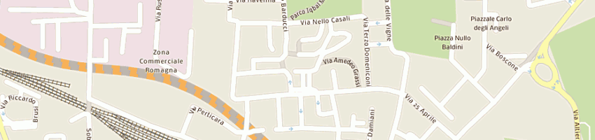 Mappa della impresa il crescione di lucchi pierangelo e c snc a CESENA