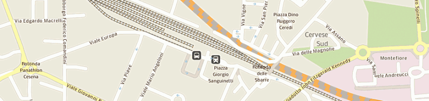 Mappa della impresa tabaccheria strada maddalena a CESENA