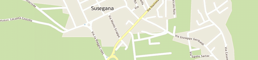 Mappa della impresa amarcord di serna gian paolo a SUSEGANA