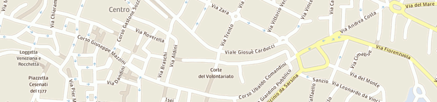 Mappa della impresa paganelli william a CESENA