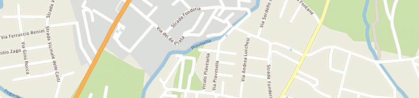 Mappa della impresa pavan edoardo a TREVISO