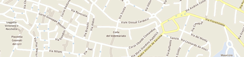 Mappa della impresa cuni gianluca a CESENA