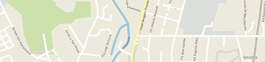 Mappa della impresa banca di treviso spa a TREVISO