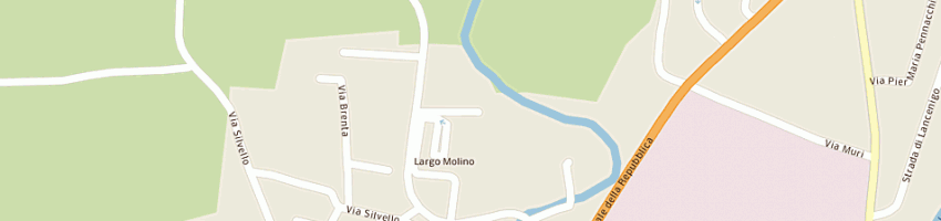 Mappa della impresa rag m silvello e c (sas) a VILLORBA