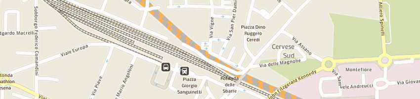 Mappa della impresa pasolini marco a CESENA