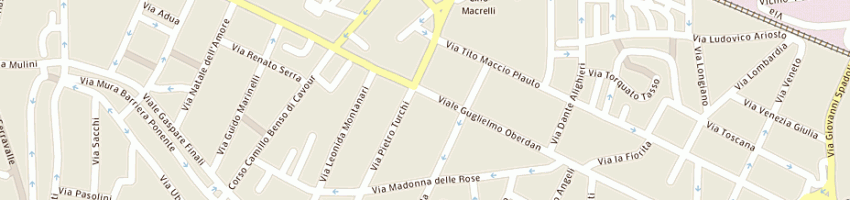 Mappa della impresa gruppo generali liquidazione danni spa a CESENA