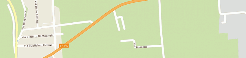 Mappa della impresa saclark srl a CESENA