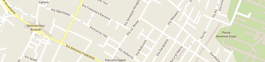 Mappa della impresa falzone massimo a VENEZIA