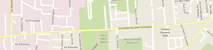 Mappa della impresa technogreen sas di amaducci g e c a CESENA