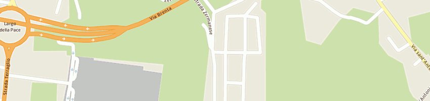 Mappa della impresa pasqualin bruno e walter (snc) a TREVISO