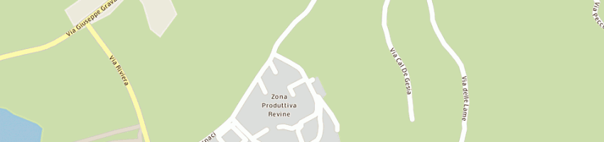 Mappa della impresa fonderia ing francesco de poli di ettore marchesin e c (snc) a REVINE LAGO