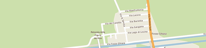 Mappa della impresa diamant light di giorgetti massimo e avella michele snc a RAVENNA