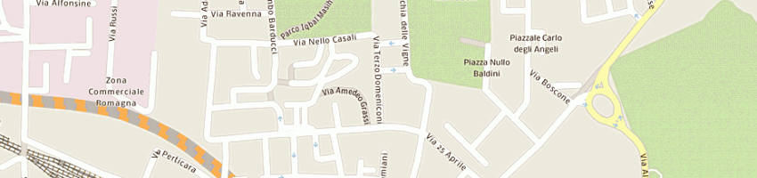 Mappa della impresa aniballi giorgio a CESENA