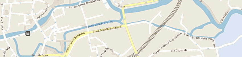 Mappa della impresa unicredit banca d'impresa spa a TREVISO