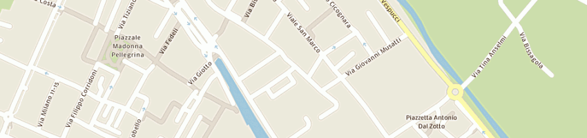 Mappa della impresa mameli alceste a VENEZIA