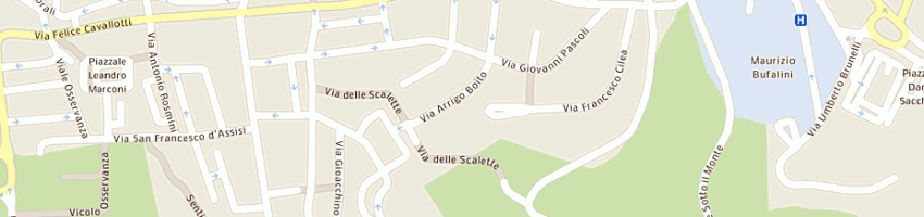Mappa della impresa studio tecnico leonardo da vinci degli ingaldo-lucio-renato lelli a CESENA