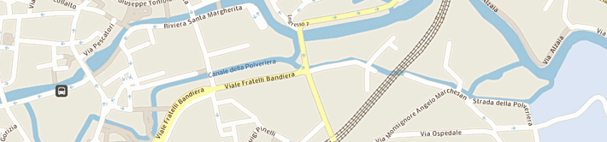 Mappa della impresa libralesso augusto a TREVISO