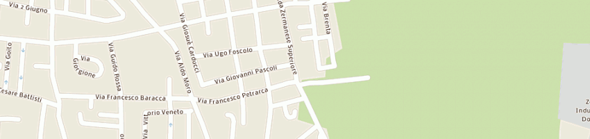 Mappa della impresa gio capelli di poci giovanni a CASIER