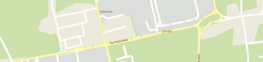 Mappa della impresa polyedra spa a VILLORBA