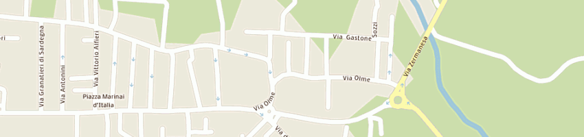 Mappa della impresa ferramenta olme di zara giuseppe a MOGLIANO VENETO