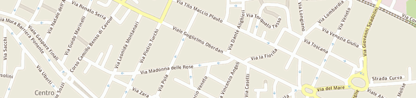 Mappa della impresa andrea caffe' di olivi a e c sas a CESENA