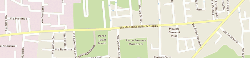 Mappa della impresa piccolo forno francese da claudio di di maria claudio a CESENA