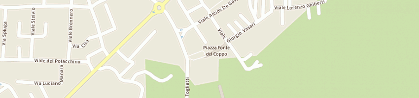 Mappa della impresa gruppo sportivo madonna del latte a CITTA DI CASTELLO