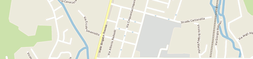 Mappa della impresa essebi sas di mazzariol anna e c a TREVISO