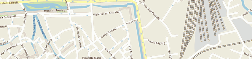 Mappa della impresa deutsche bank spa a TREVISO