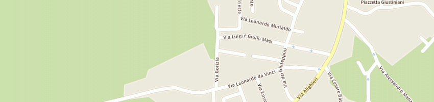 Mappa della impresa meneghetti lino a SPRESIANO