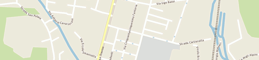 Mappa della impresa lauri diomira a TREVISO