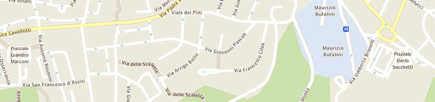 Mappa della impresa dal monte dr mario ingegnere a CESENA