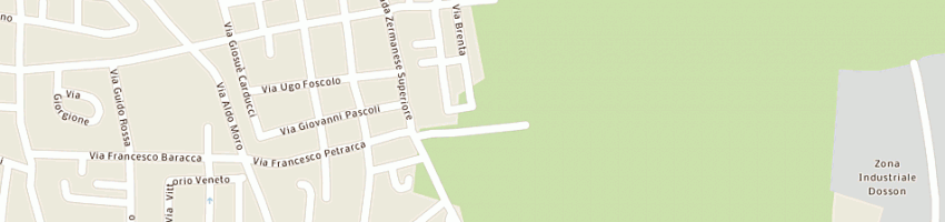 Mappa della impresa conte umberto a CASIER