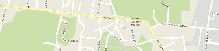 Mappa della impresa paro francesco a CASIER