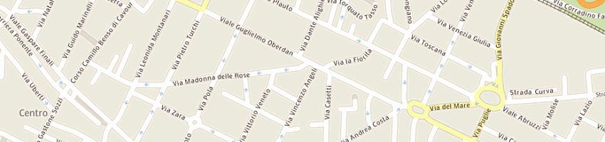 Mappa della impresa belletti andrea a CESENA