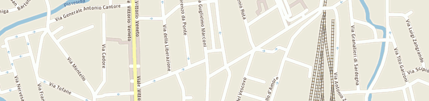 Mappa della impresa saran antonella a TREVISO