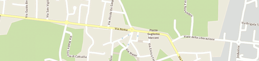 Mappa della impresa sartorato ferdinando e c a CASIER