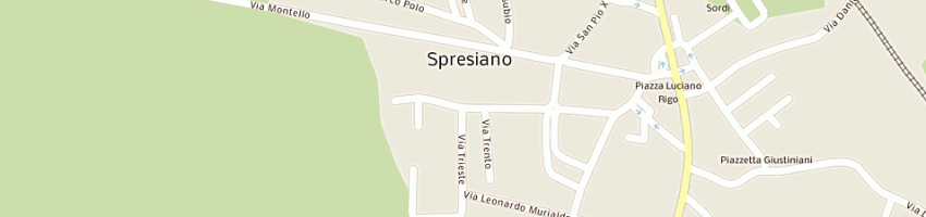 Mappa della impresa poste italiane spa a SPRESIANO
