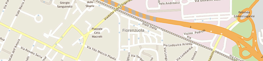 Mappa della impresa cisa coop intervento sociale anffas a CESENA