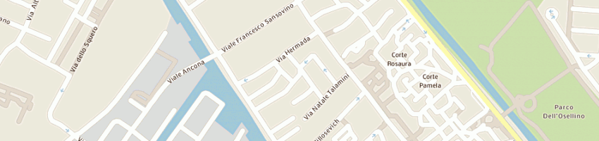 Mappa della impresa d'este marco a VENEZIA